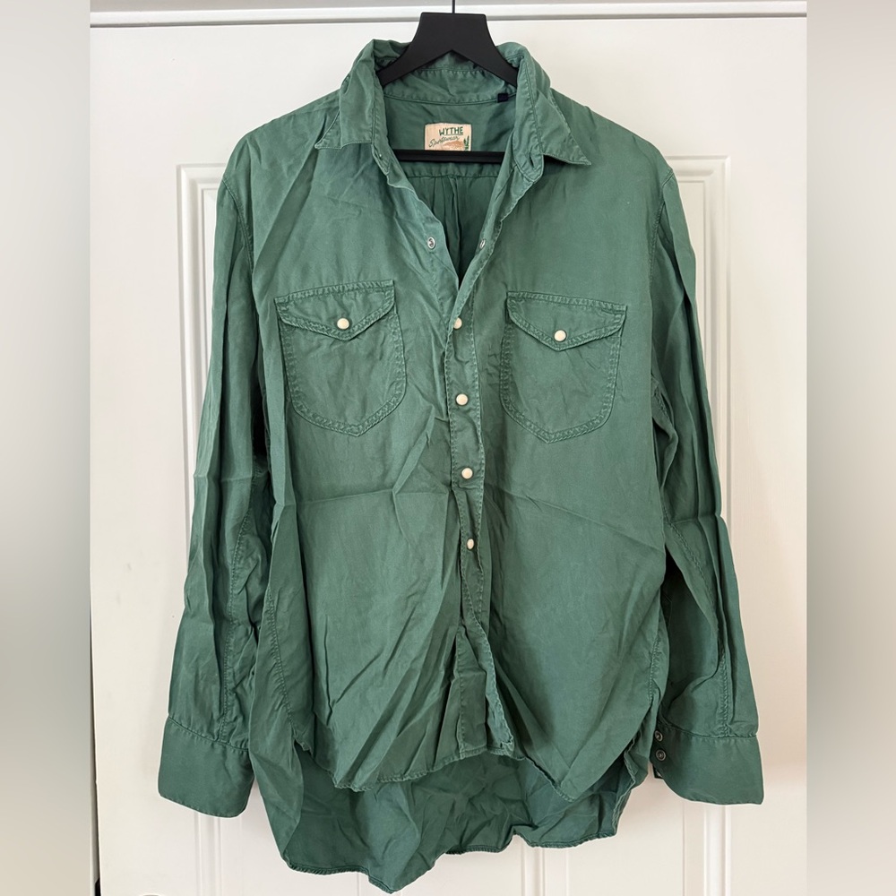 Wythe Tencel Pearlsnap Shirt